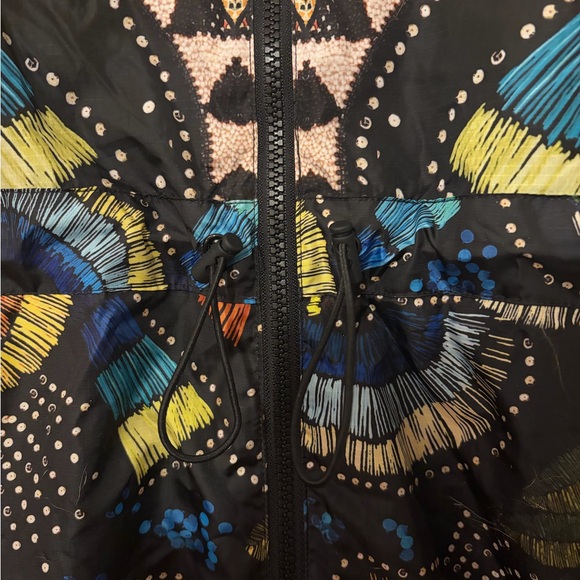 NWOT RARE Farm Rio Borogodo zip up lined tracksuit/ jumper with adjustable waist - Picture 6 of 15